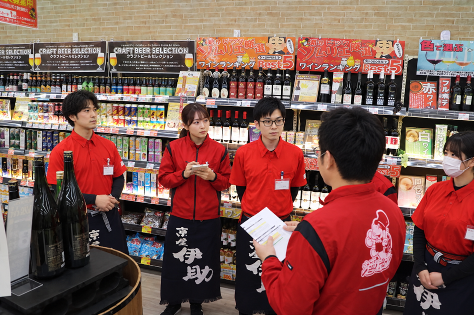開店準備の様子